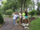 Discovering volunteer work with the Five Senses Garden