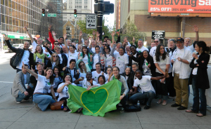 Walking the Walk: Work and Travel Stakeholders Volunteer in Chicago