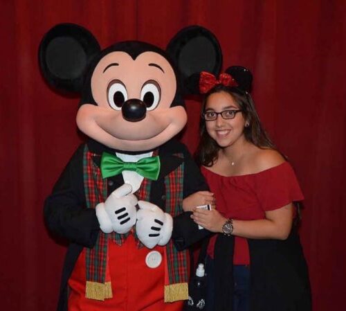 J-1 intern has a very Mickey Christmas in Orlando