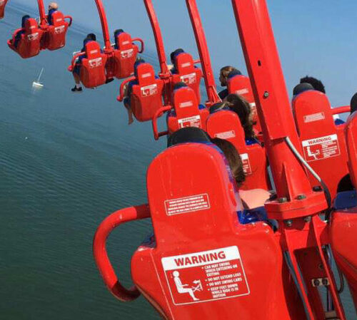 Flying High at Cedar Point: Participant Goes to Amusement Park for First Time