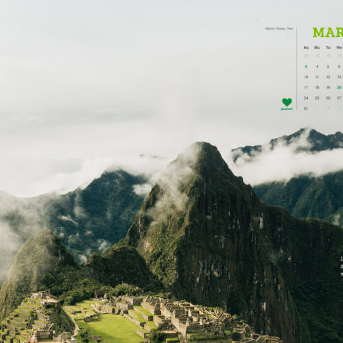 Greenheart Calendar – March 2019