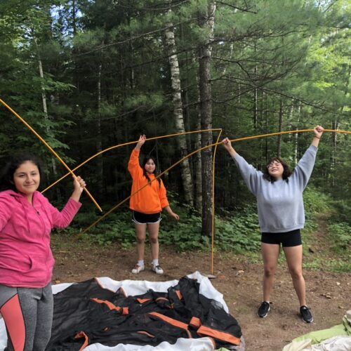 The Launch of Canoes & Courage on the Waters of Turtle Flambeau – Camp Greenheart 2019