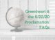 Greenheart and the 6/22/20 Proclamation:  Frequently Asked Questions