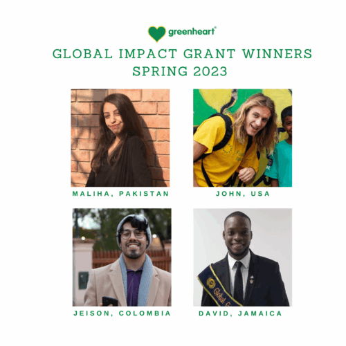 Announcing Greenheart’s Spring 2023 Global Impact Grant Winners