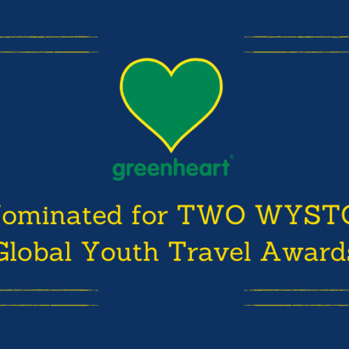 Greenheart International is a finalist for TWO Global Youth Travel Awards!