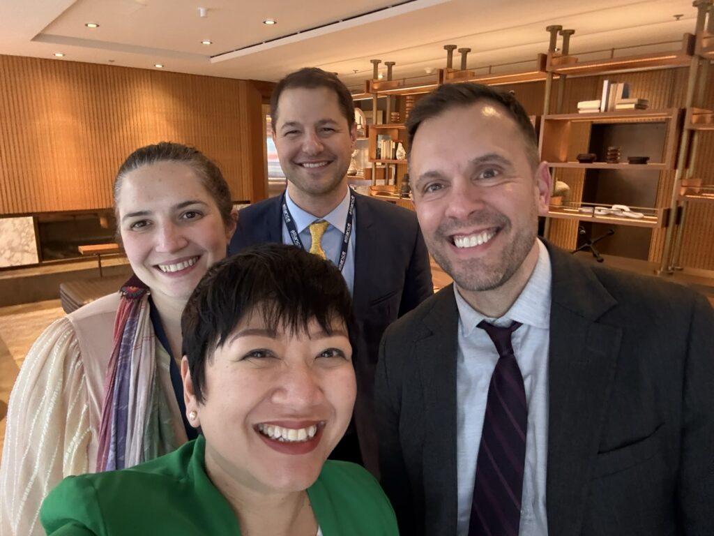 Greenheart staff and Mark Overmann