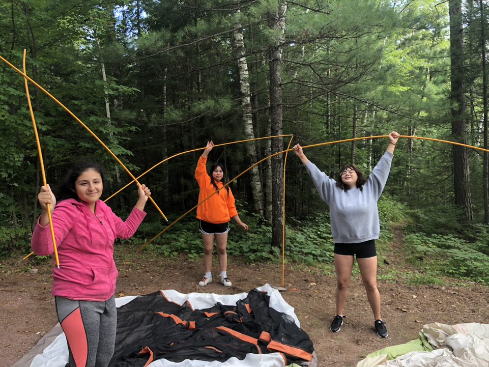 The Launch of Canoes & Courage on the Waters of Turtle Flambeau – Camp Greenheart 2019